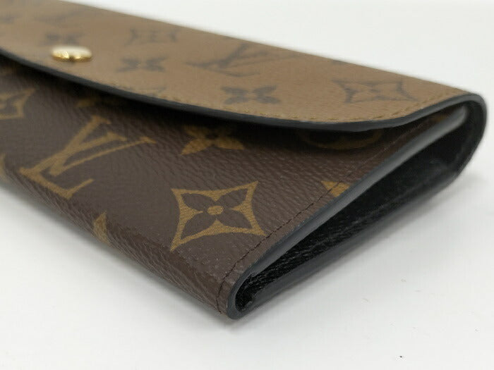 Louis Vuitton  Monogram Reverse Portefeuille Emily Bifold Long Wallet