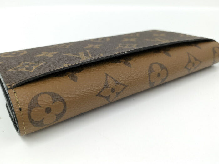 Louis Vuitton  Monogram Reverse Portefeuille Emily Bifold Long Wallet