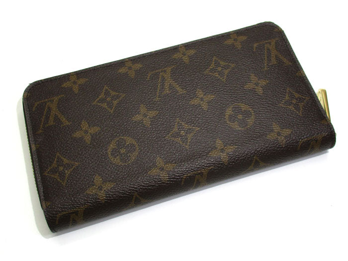 Louis Vuitton Monogram Round Zipper Long Wallet