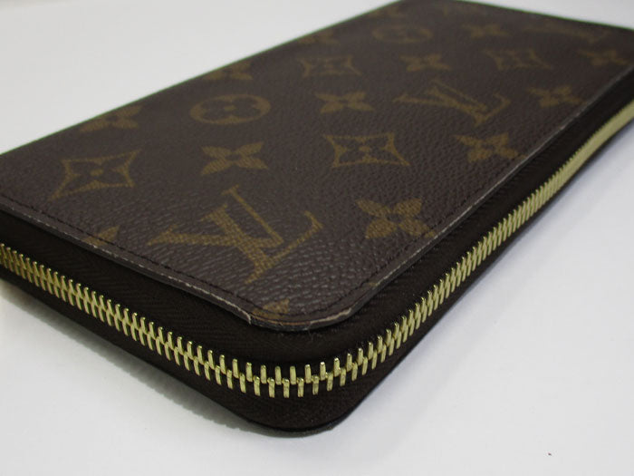 Louis Vuitton Monogram Round Zipper Long Wallet