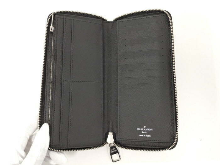 Louis Vuitton Damier Graphite  Vertical Round Zipper Long Wallet