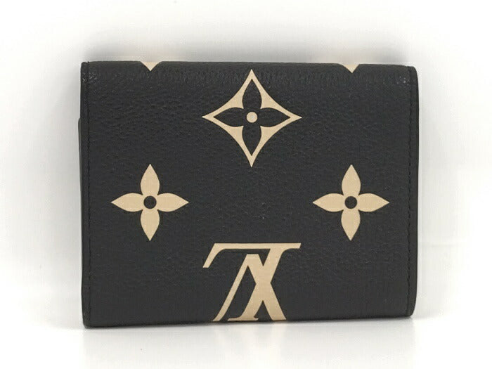 Louis Vuitton Portefeuille Victorine Trifold Monogram Empreinte Leather Wallet