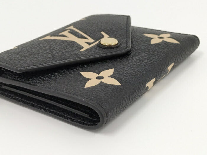 Louis Vuitton Portefeuille Victorine Trifold Monogram Empreinte Leather Wallet