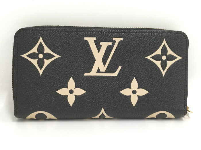 Louis Vuitton Monogram Amplant Round Zipper Long Wallet