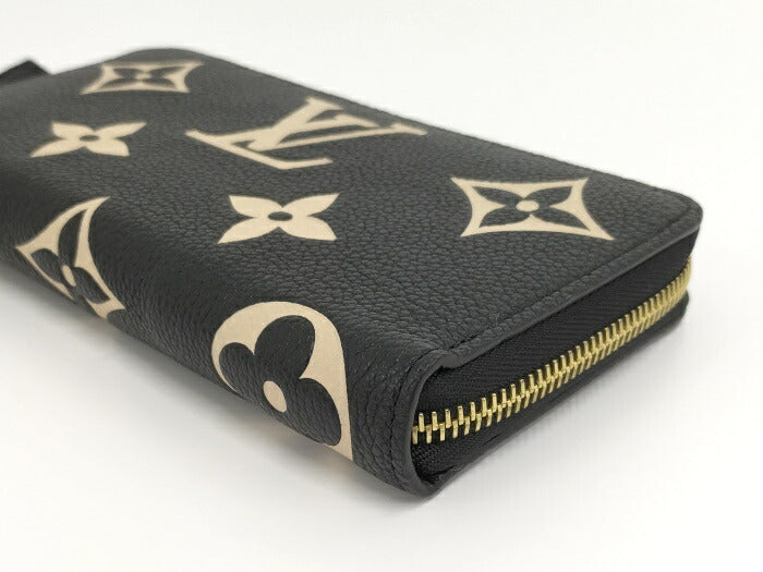 Louis Vuitton Monogram Amplant Round Zipper Long Wallet