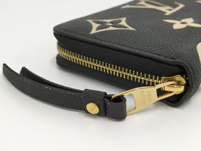 Louis Vuitton Monogram Amplant Round Zipper Long Wallet