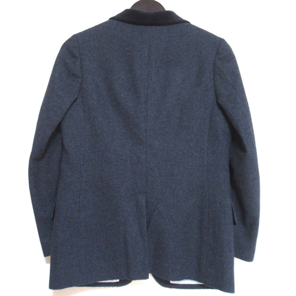 Gucci Bee Embroidery Wool Cashmere Blend Blazer