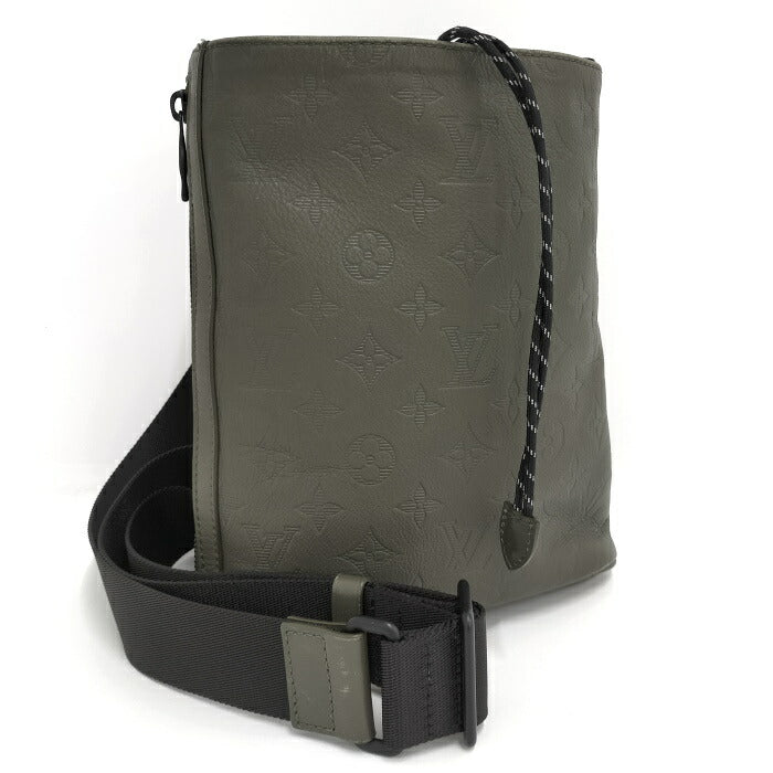 Louis Vuitton Chalk Sling Monogram Shadow Khaki Body Bag