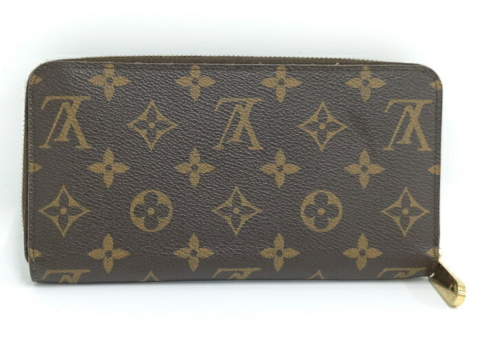 Louis Vuitton Monogram Round Zipper Long Wallet