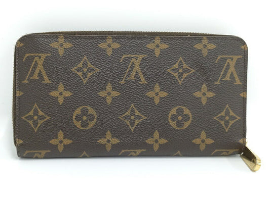 Louis Vuitton Monogram Round Zipper Long Wallet