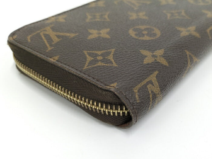 Louis Vuitton Monogram Round Zipper Long Wallet