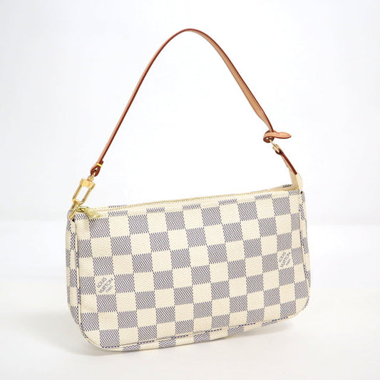 Louis Vuitton Pochette Accessoire Pouch Damier Azur