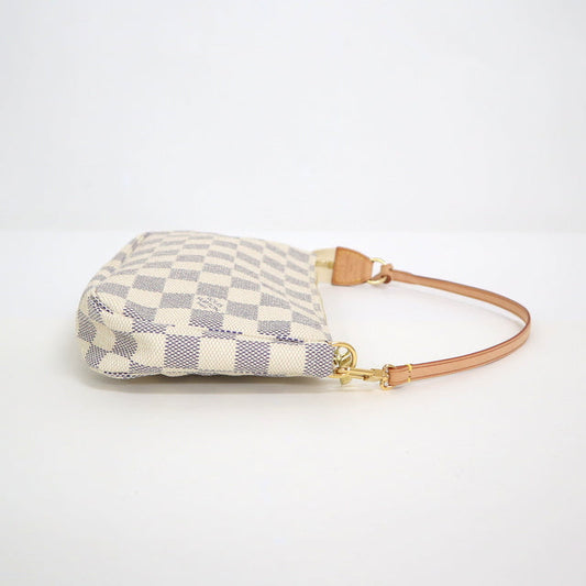 Louis Vuitton Pochette Accessoire Pouch Damier Azur