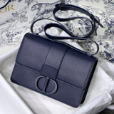 MONTAIGNE 24 IN INDIGO BLUE CALFSKIN