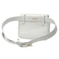 CHANEL 1991-1994 White Lambskin Triple CCs Belt Bag #85 37247