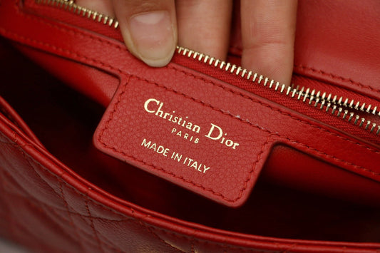 CARO MINI BAG 20 IN CANDY RED CALFSKIN Amelia