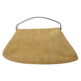 CHANEL 1997-1999 Beige Suede Evening Bag 80556