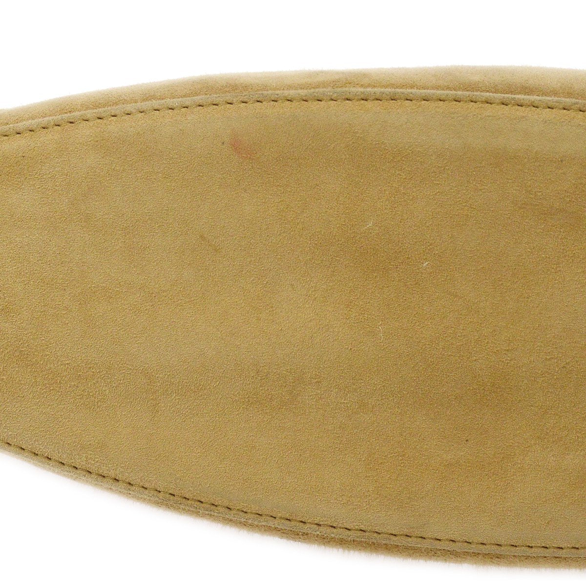 CHANEL 1997-1999 Beige Suede Evening Bag 80556