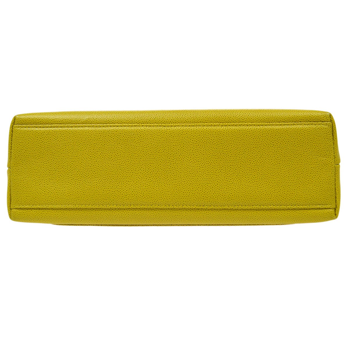 CHANEL 1997-1999 Green Caviar Handbag 82258