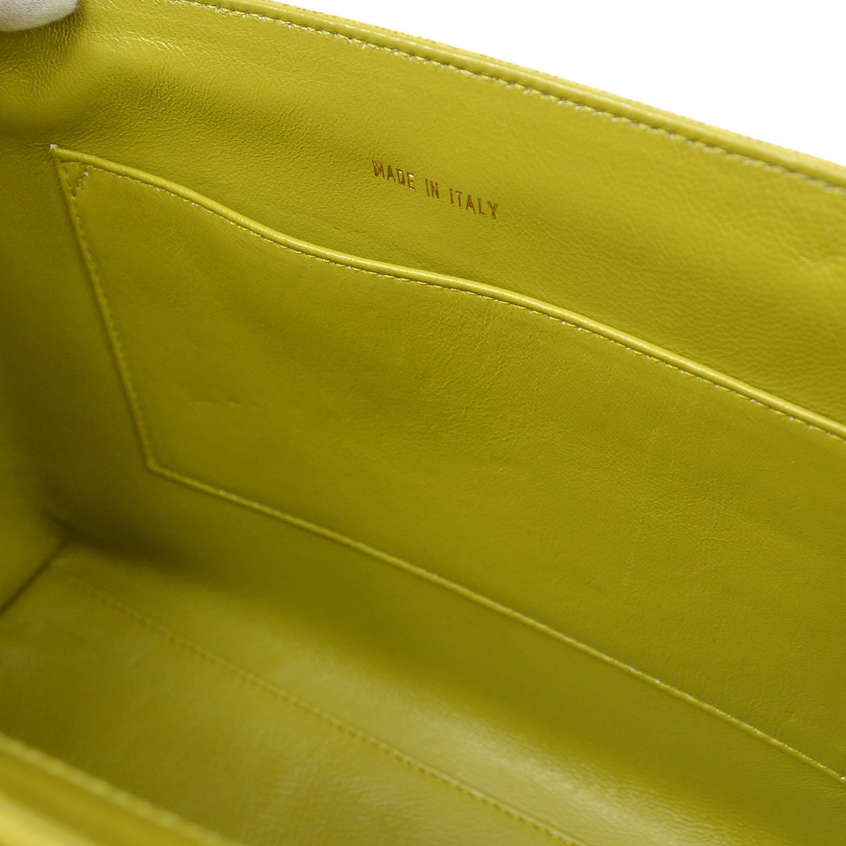 CHANEL 1997-1999 Green Caviar Handbag 82258