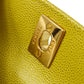 CHANEL 1997-1999 Green Caviar Handbag 82258