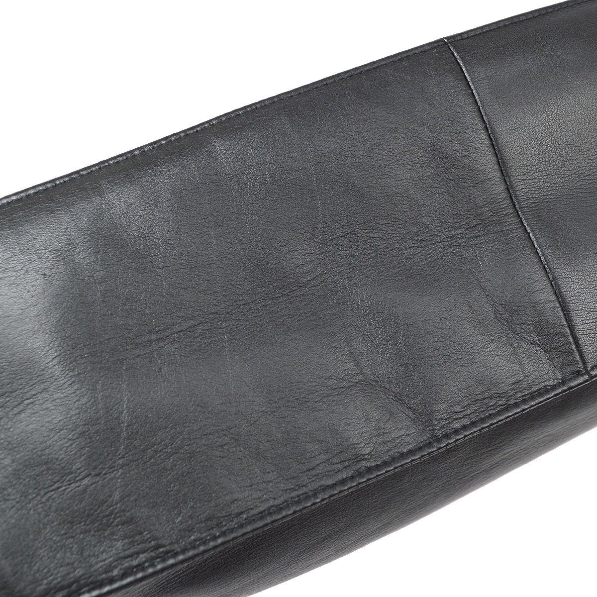 CHANEL 1994-1996 Black Lambskin XL Tote Bag 71208