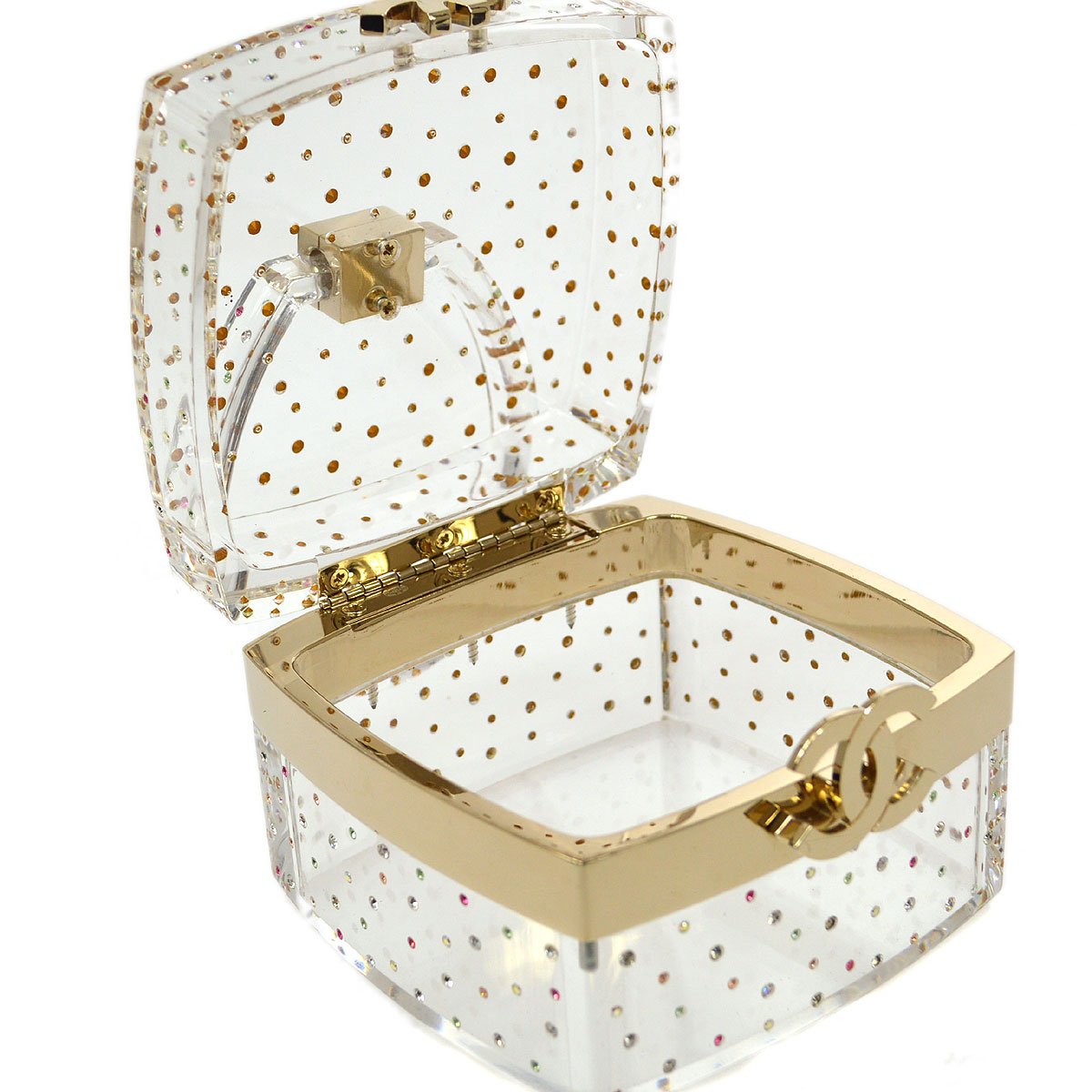CHANEL 2004 Hand Vanity Bag 61781