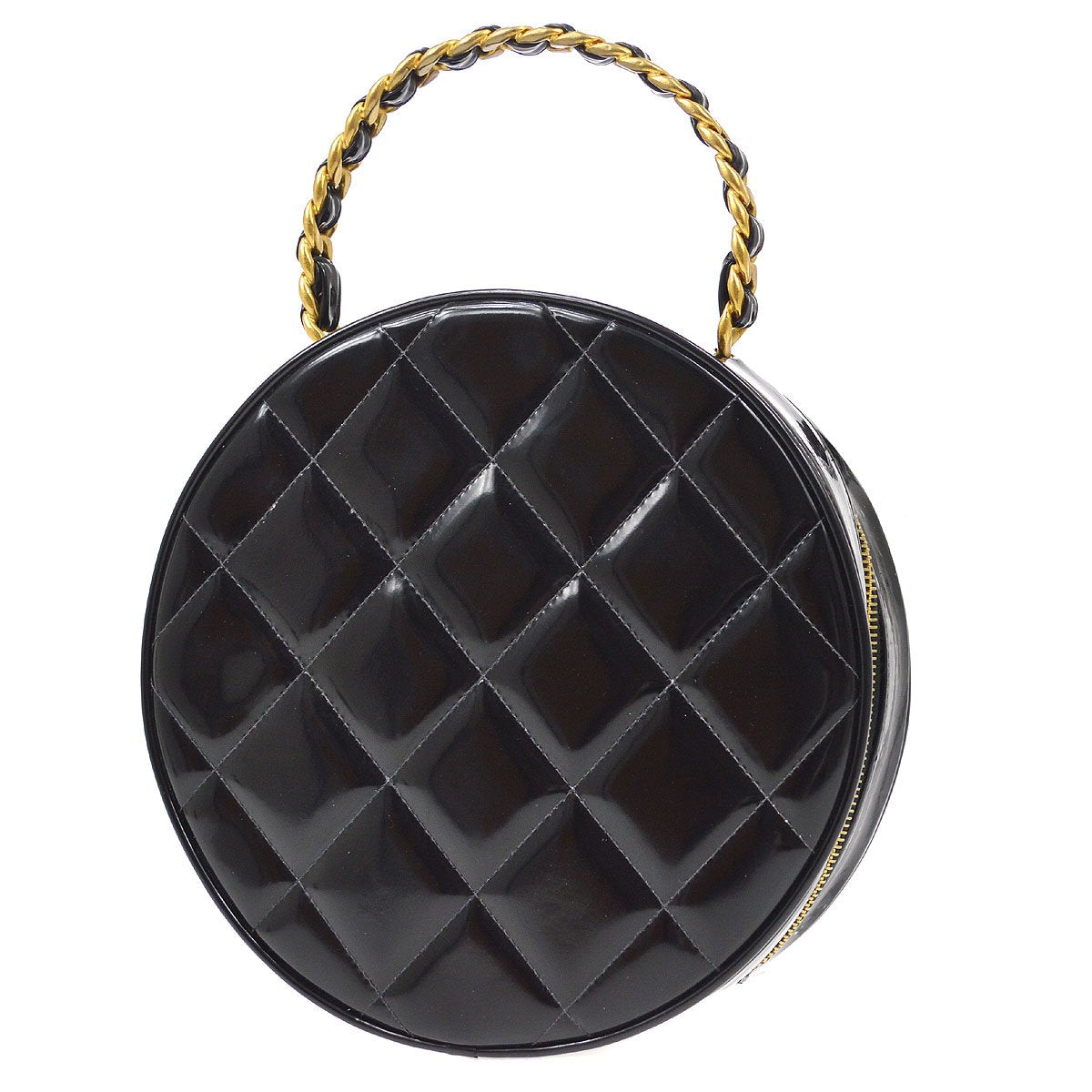 CHANEL 1995 Round Vanity Handbag 91966