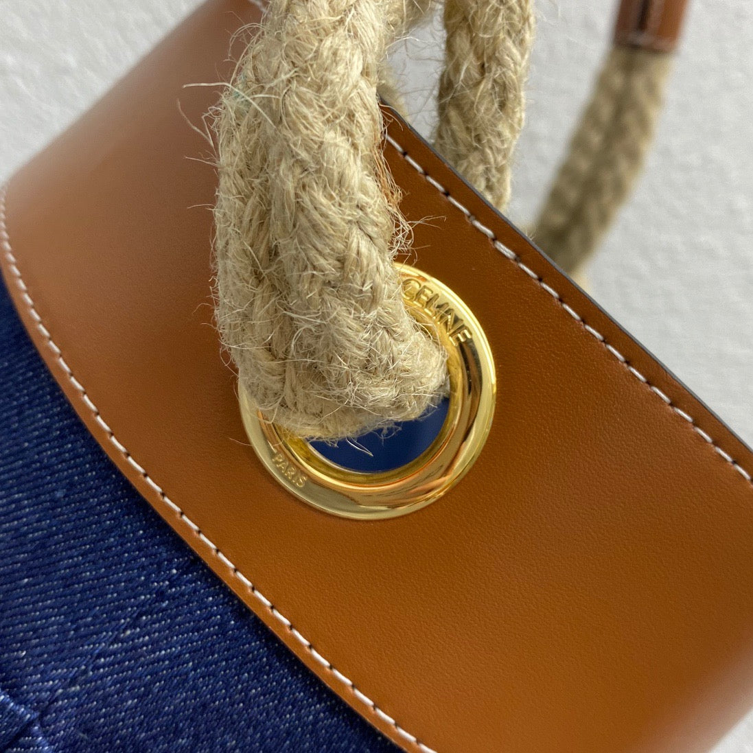 BUCKET CORDE 23 DENIM FABRIC NAVY BLUE Amelia Amelia