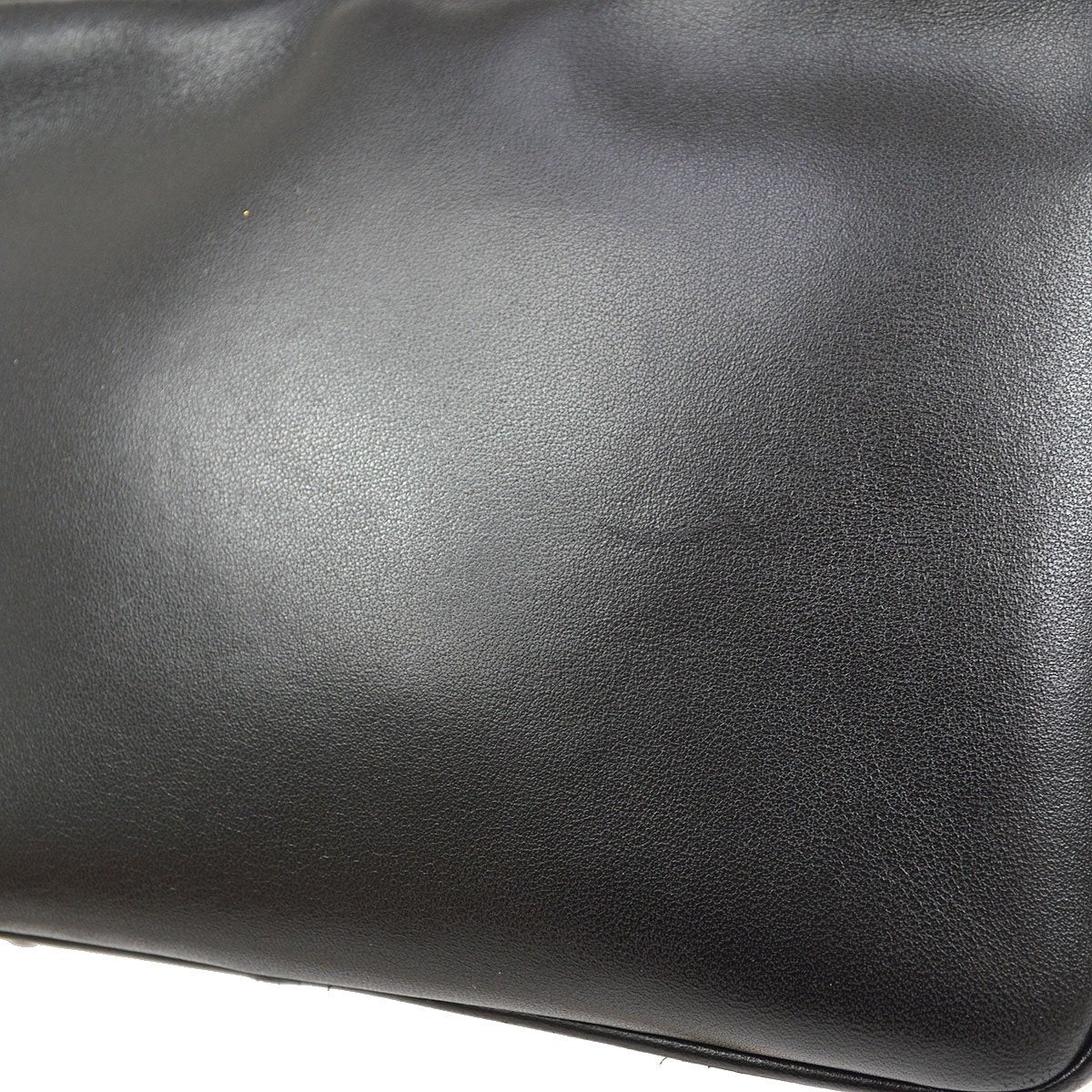CHANEL 1994-1996 Triple CC Camera Bag Mini Black Lambskin 82561