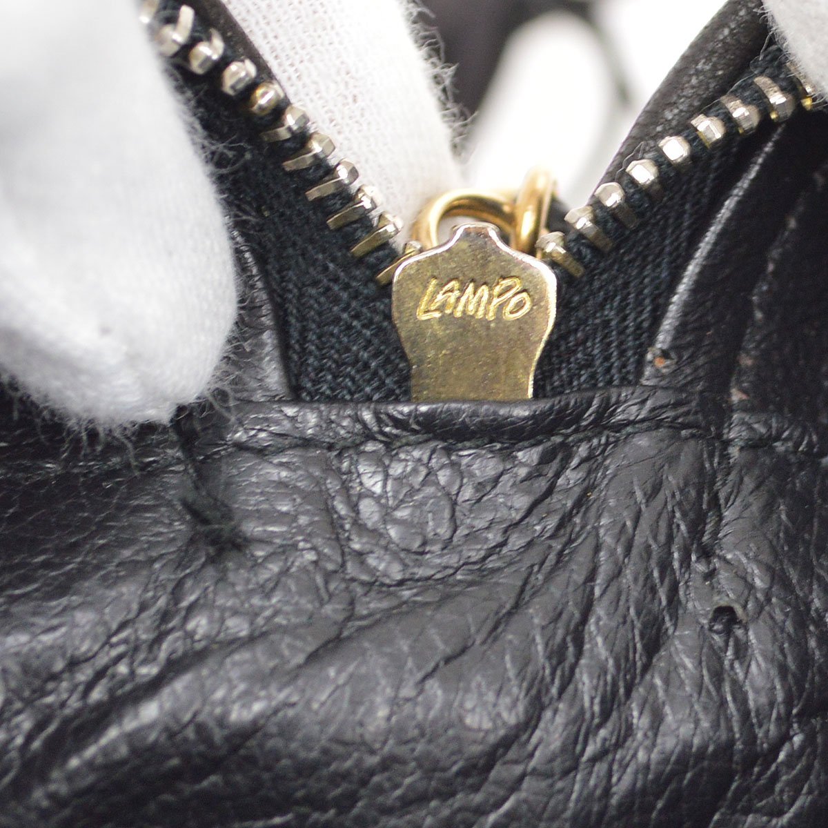 CHANEL 1994-1996 Triple CC Camera Bag Mini Black Lambskin 82561