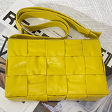 SMALL CASSETTE 23 IN CANARY YELLOW CALFSKIN Amelia