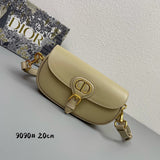 MINI BOAmeliaY EAST-WEST 20 BAG IN BEIGE CREAM CALFSKIN