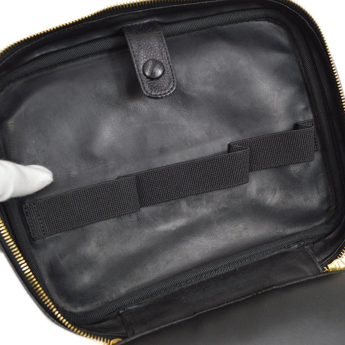 CHANEL 1997-1999 Timeless Lunch Box Vanity Medium 01129