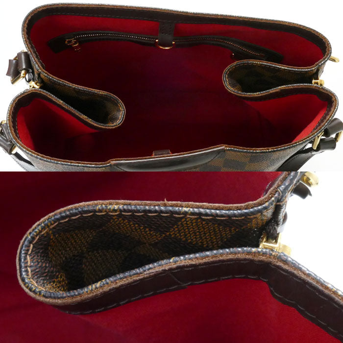Louis Vuitton Damier Canvas Hippo Rivington Damier Tote Bag