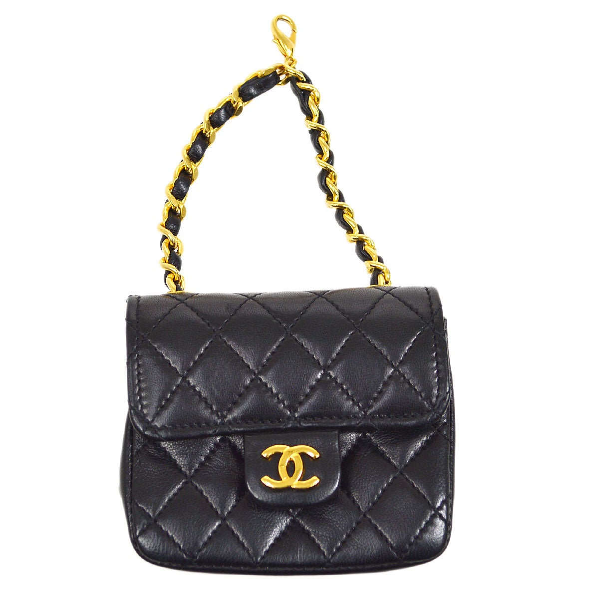 CHANEL Micro bag Charm 43089