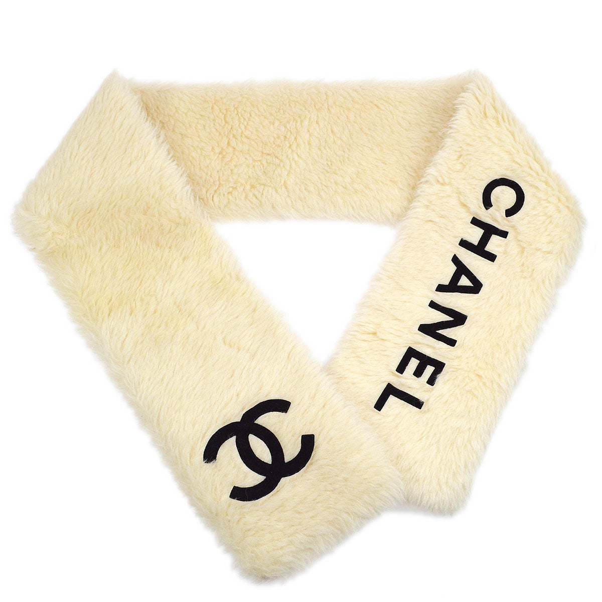 CHANEL Fur Scarf 43266