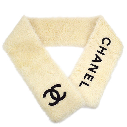 CHANEL Fur Scarf 43266