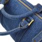 CHANEL 1996-1997 Indigo Denim 2way Boston 36