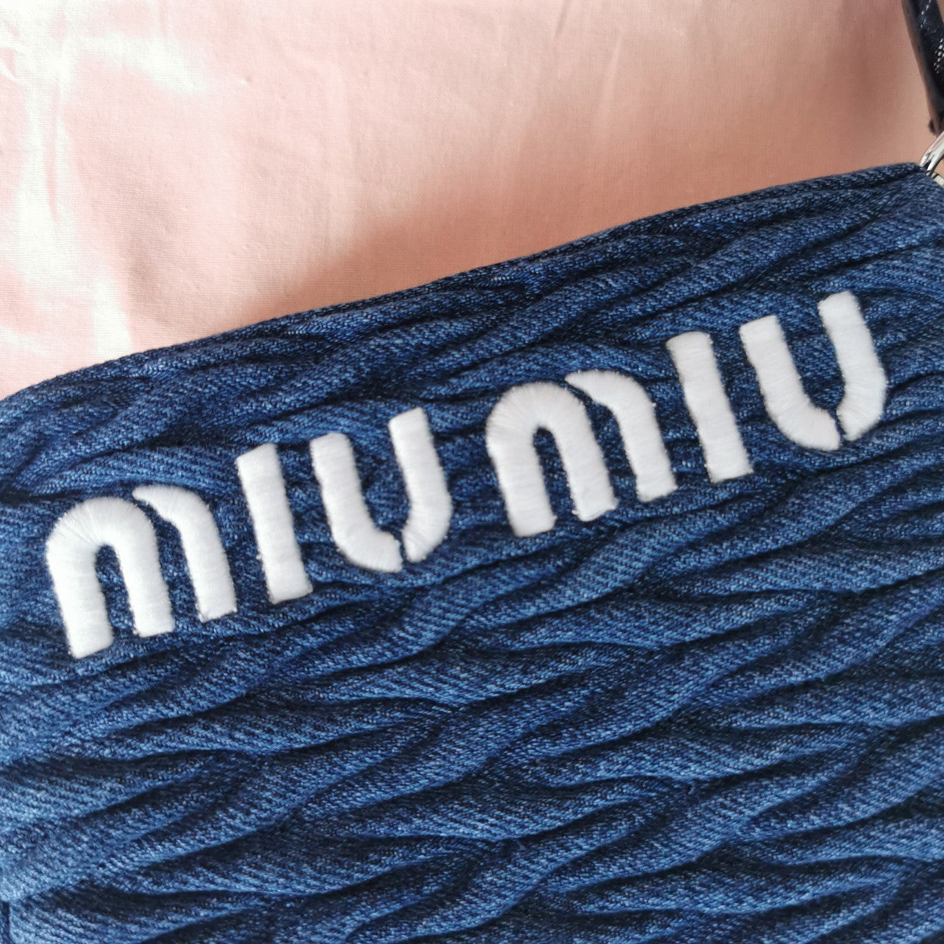 TOTE 18 BAG IN NAVY BLUE DENIM Amelia