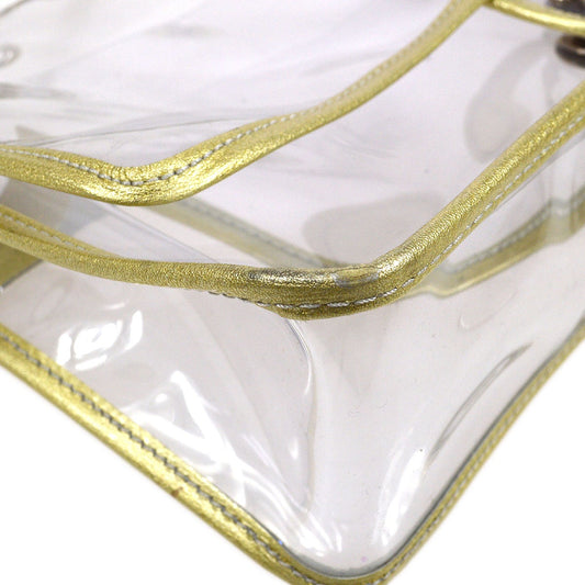 CHANEL 2006-2008 PVC Classic Single Flap Bag Large