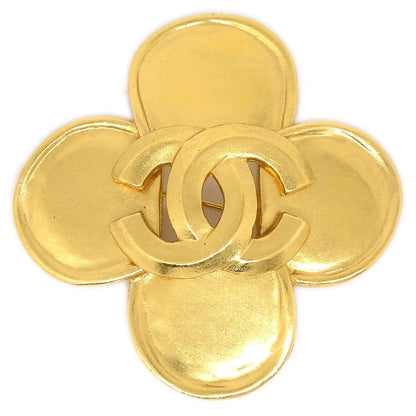 CHANEL 1996 Brooch Pin Gold 22584