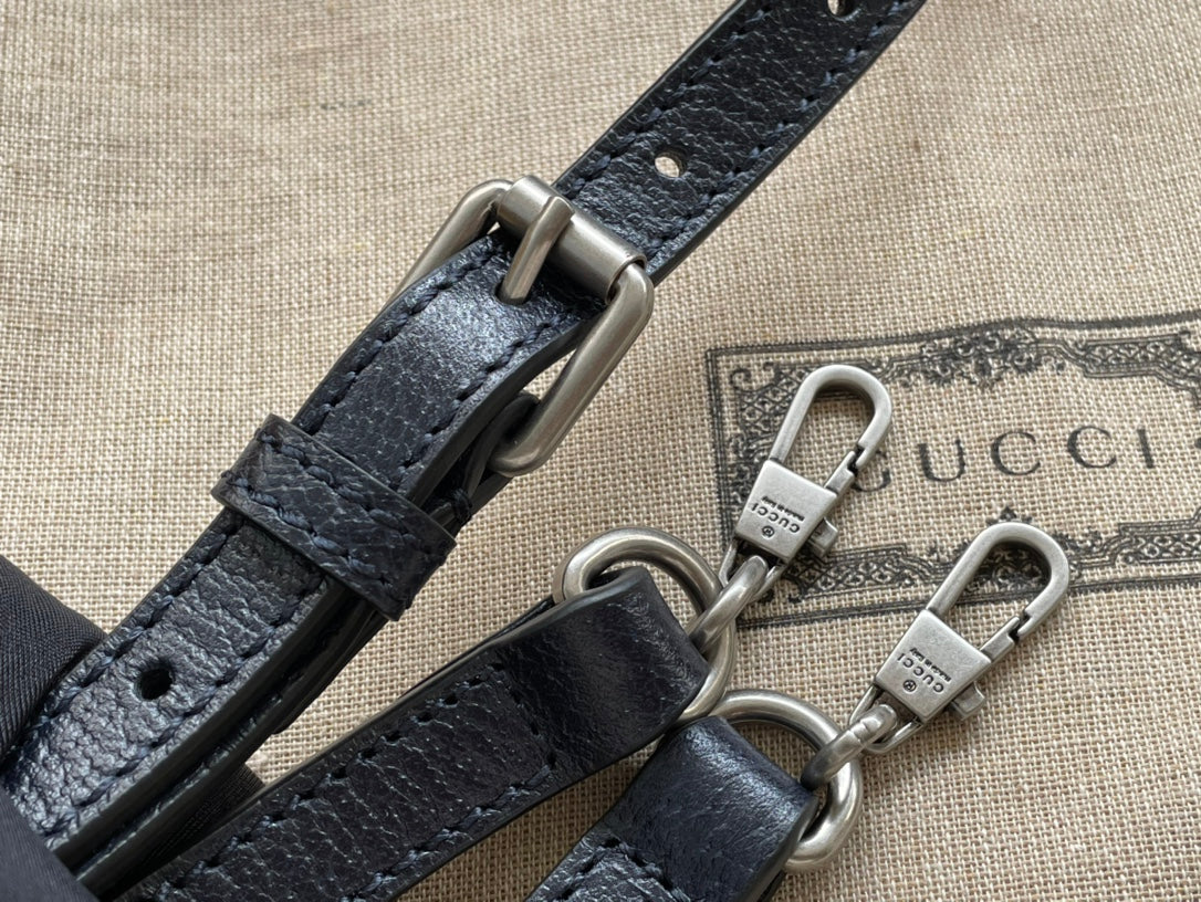 MINI TOTE 20 BAG IN BEIGE CANVAS AND BLACK CALFSKIN Amelia Amelia