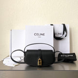 MINI 18 PADLOCK BLACK CALFSKIN BAG Amelia