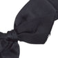 CHANEL 1996-1997 Camellia Stitched Bag Mini Black Satin 73509