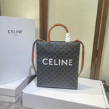 TRIOMPHE 32 BLUE IN PATTERN CALFSKIN Amelia