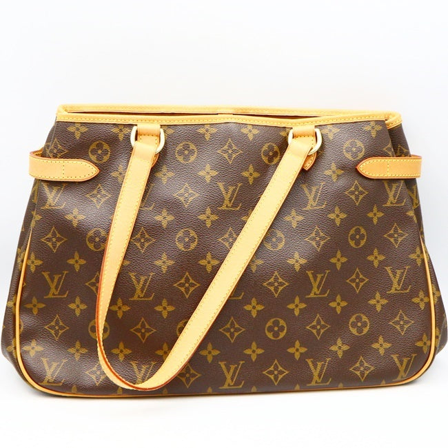 Louis Vuitton PVC Leather Batignolles Horizontal Handbag