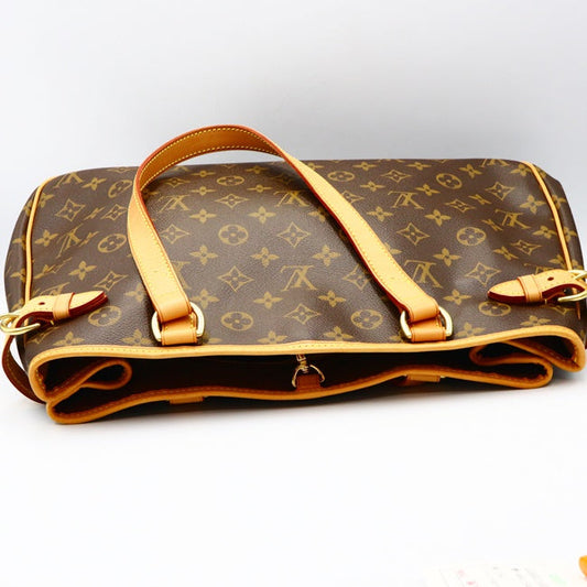Louis Vuitton PVC Leather Batignolles Horizontal Handbag