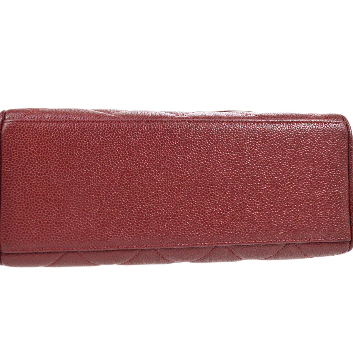 CHANEL Chain Handbag Bordeaux Caviar 64353