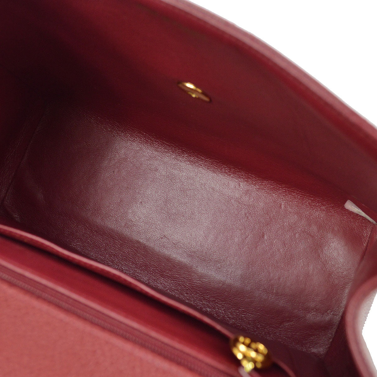 CHANEL Chain Handbag Bordeaux Caviar 64353